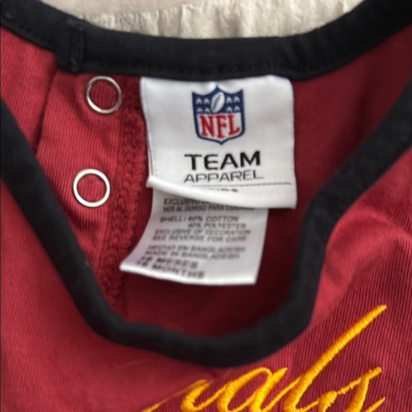 Cardinals Kids Dress - Red and Black - Picture 3 of 6